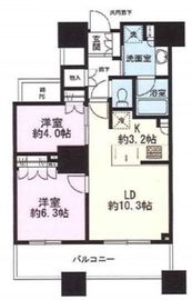 ザ・パークハウス西新宿タワー60 31階 間取り図
