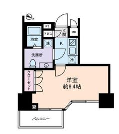 セジョリ目黒 5階 間取り図