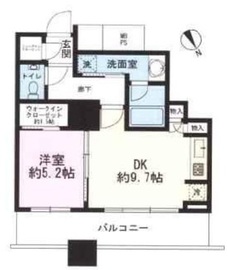 ザ・パークハウス西新宿タワー60 47階 間取り図