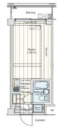 イプセ蒲田ウエスト 315 間取り図