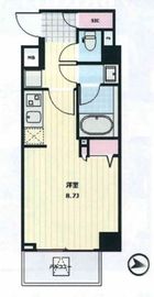 ヴィークブライト南麻布 104 間取り図