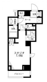 レジディア九段下 807 間取り図