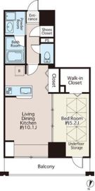 フレール大塚 902 間取り図