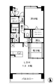 ロイヤルパークス荻窪 202 間取り図