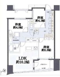 THE CONOE代官山 10階 間取り図