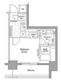 ザ・パークハビオ浅草駒形 503 間取り図