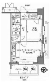 MFPRコート木場公園 712 間取り図