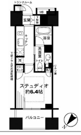 ブリリア銀座id 9階 間取り図