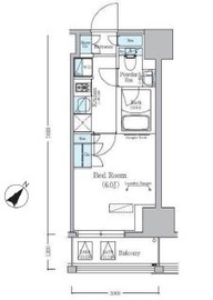 アーバネックス旗の台 204 間取り図