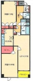 NK青山ホームズ 409 間取り図