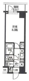 S-RESIDENCE清澄白河 (エスレジデンス清澄白河) 804 間取り図