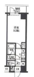 S-RESIDENCE清澄白河 (エスレジデンス清澄白河) 404 間取り図