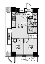 S-RESIDENCE清澄白河 (エスレジデンス清澄白河) 703 間取り図