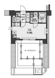 S-RESIDENCE清澄白河 (エスレジデンス清澄白河) 902 間取り図