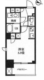 PEAKS神田 1002 間取り図