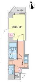 グランデュオ本郷 701 間取り図