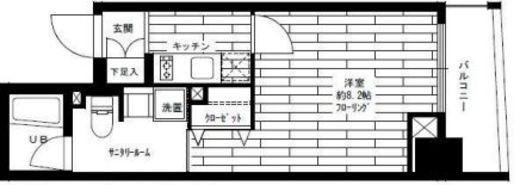 ステージファースト駒沢 4階 間取り図