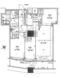 ザ・パークハウス西新宿タワー60 42階 間取り図