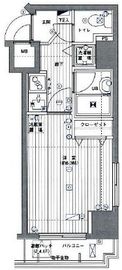 グランド・ガーラ麻布十番 3階 間取り図