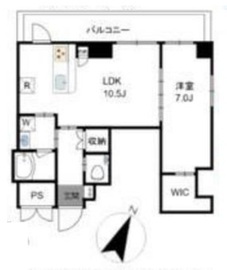 エスペランサ神田神保町 501 間取り図