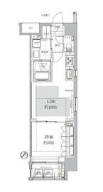 オープンレジデンシア日本橋横山町 5階 間取り図