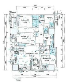 ミレアコート銀座プレミア 1103 間取り図