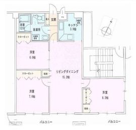 RBM東八重洲レジデンス 1108 間取り図