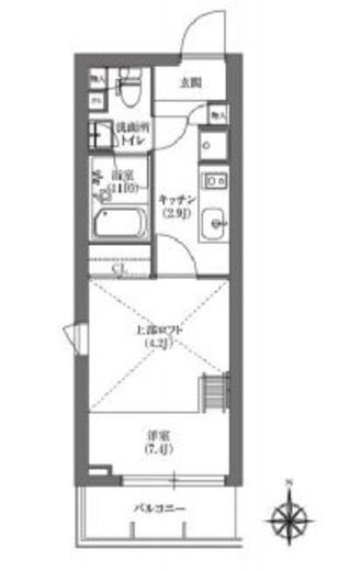 プライムフォレシタ 101 間取り図
