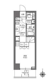 プライムフォレシタ 204 間取り図