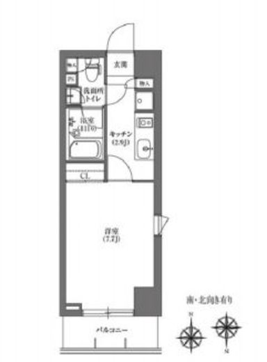 プライムフォレシタ 309 間取り図