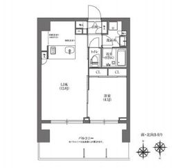 プライムフォレシタ 701 間取り図