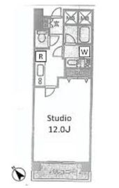 秀和溜池山王レジデンス 9階 間取り図