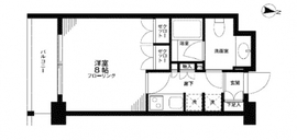 オーキッドレジデンス神楽坂 109 間取り図