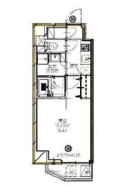 S-RESIDENCE新宿イースト (エスレジデンス新宿イースト) 401 間取り図