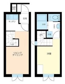 ラピス原宿3 401 間取り図