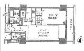 シティコート目黒 4-911 間取り図