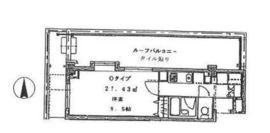 ラフィーヌ駒場クラシック 505 間取り図