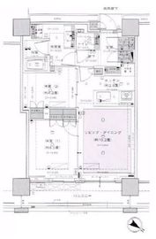ブリリアザ・タワー東京八重洲アベニュー 8階 間取り図