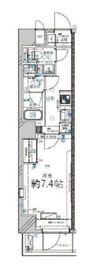 ディアレイシャス蔵前ステーションフロント 4階 間取り図