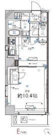 ディアレイシャス蔵前ステーションフロント 9階 間取り図