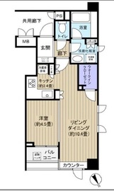 ファミール銀座イースト 11階 間取り図