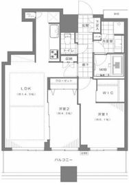 セントラルレジデンス シティタワー池袋 11階 間取り図