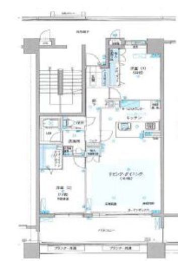 ロイヤルパークス荻窪 112 間取り図