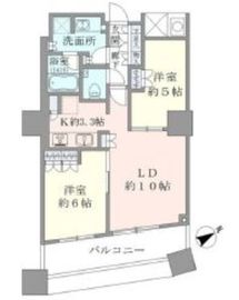 ザ・パークハウス西新宿タワー60 20階 間取り図
