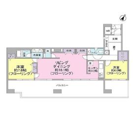 サンサーラ東山 13階 間取り図