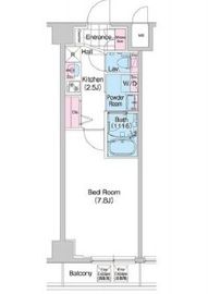 コンフォリア森下ウエスト 303 間取り図