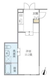 アレーロ中野 102 間取り図