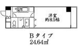 ヒューリックレジデンス参宮橋 405 間取り図