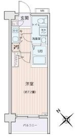 エコロジー都立大学レジデンス 203 間取り図