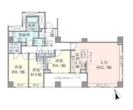 ザ・パークハウスグラン南青山高樹町 2階 間取り図